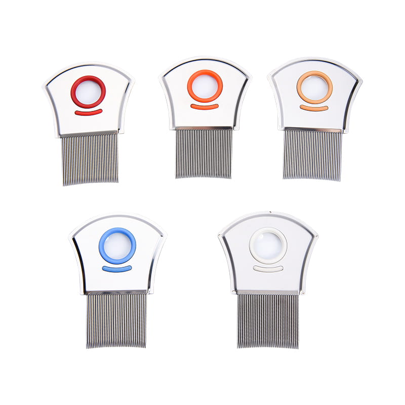 Zvětšovací skleněná nerezová ocel Louse hřeben Zvětšovací skleněná nerezová ocel Louse hřeben